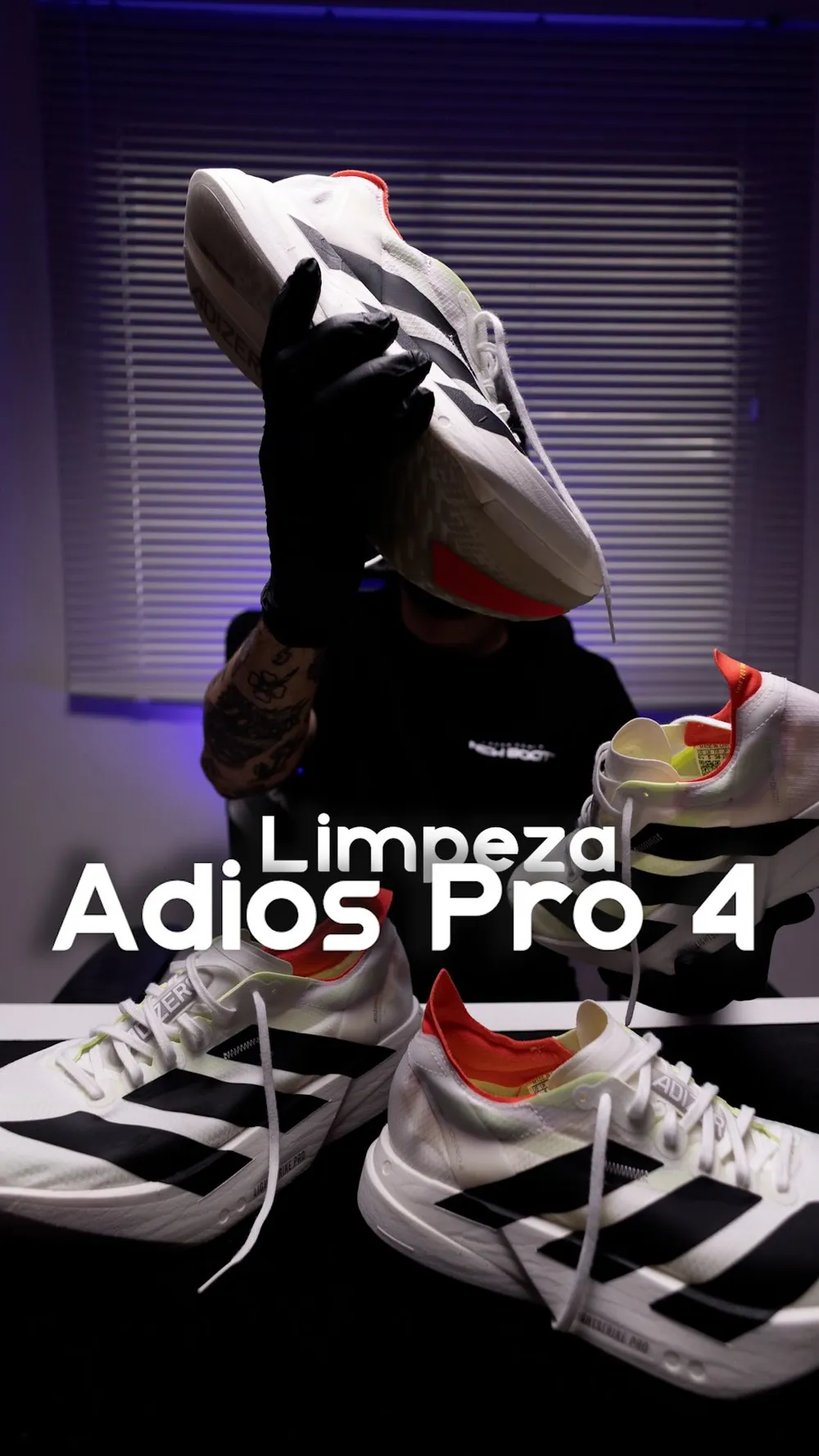 Adidas Adios Pro 4 limpo